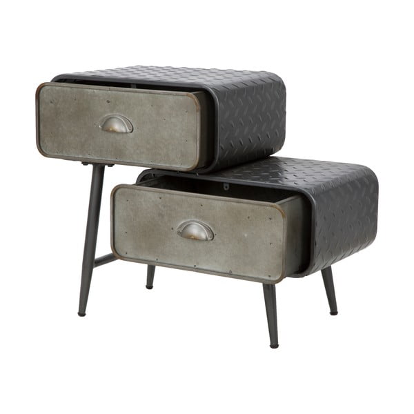 Шкаф с 2 чекмеджета Iron School - Mauro Ferretti-image-3