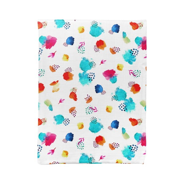 Бяло муселиново бебешко одеяло 75x100 cm Summer – Mijolnir