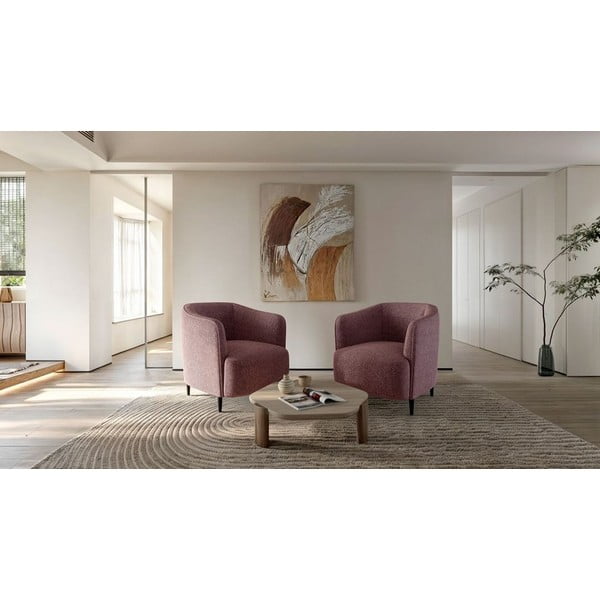 Розово кресло Galbe – Ghado-image-1