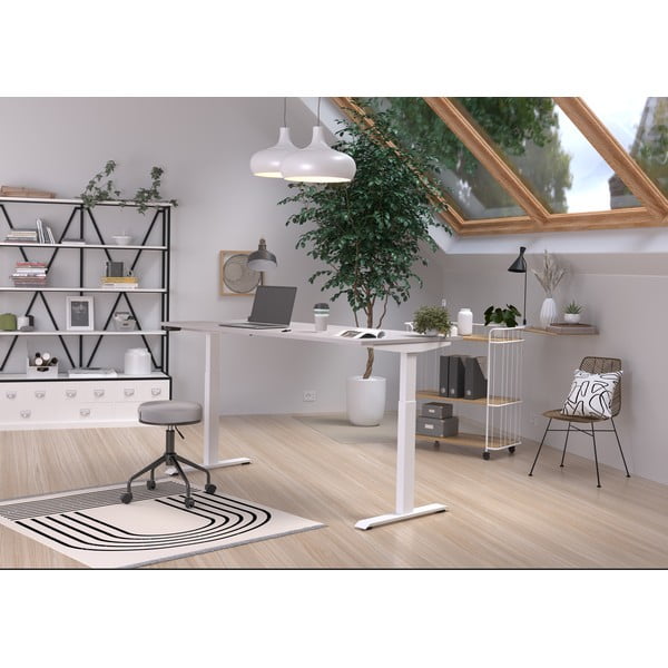 Работна маса с електрическо регулиране на височината 80x180 cm Jet – Germania-image-1