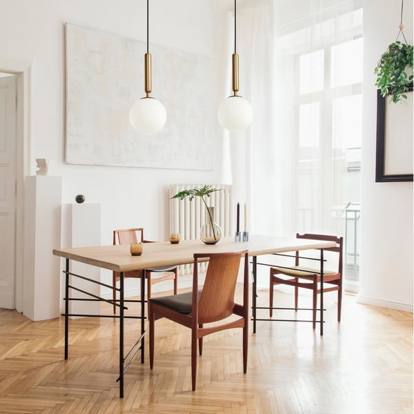 Висяща лампа в бронзов цвят, височина 150 cm Musa - SULION-image-1