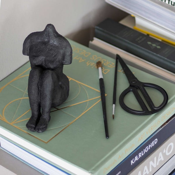 Статуя от полирезин (височина 14 cm) Sitting Woman – Mette Ditmer Denmark-image-1