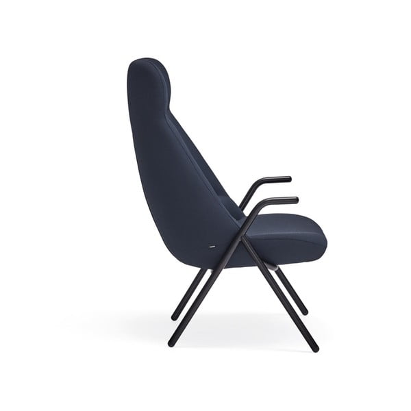 Тъмносиньо кресло , височина 114 cm Dins - Teulat-image-3