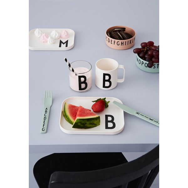 Комплект от 3 бебешки купички Nude Breakfast. Dinner. Lunch. - Design Letters-image-4
