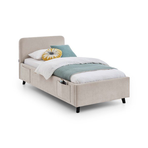 Бежово детско легло 90x200 cm без ламелно дъно Cosy – Meise Möbel