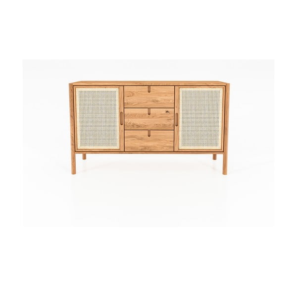 Нисък скрин от дъб 142x84 cm Pola - The Beds-image-2