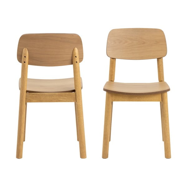 Трапезен стол в естествен цвят  Barlow – Actona-image-2