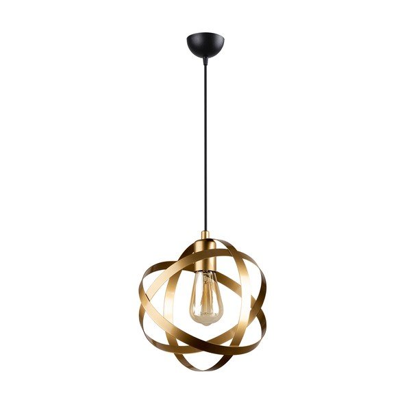 Метална висяща лампа в златист цвят Lama - Squid Lighting-image-2