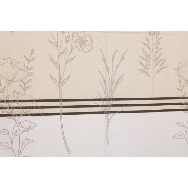 Бежово памучно спално бельо за единично легло 140x200 cm Pine - Mijolnir-image-3