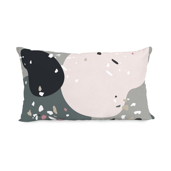 Комплект от 2 памучни калъфки за възглавници Granite - Blanc-image-2