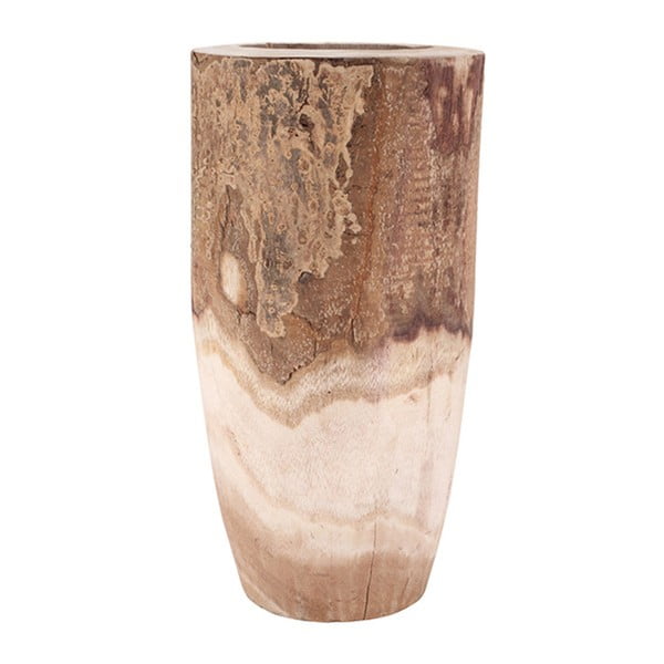 Dřevěná váza Vorsteen Paulo Vase, 38 cm