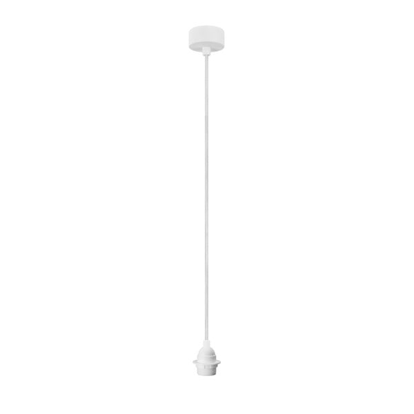 Бяла висяща лампа Крушка Attack , ⌀ 4 cm Uno Plus - Sotto Luce