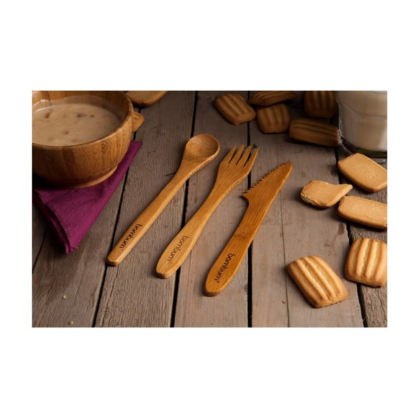 Комплект прибори за хранене от 3 части Panforte - Bambum-image-1