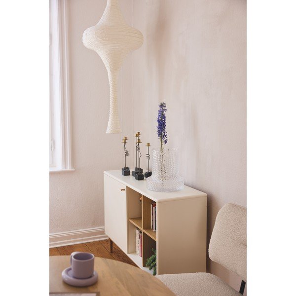 Бежов нисък скрин с чекмеджета 118x80 cm Color Living - Tom Tailor-image-3