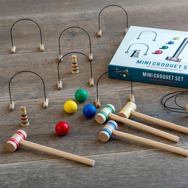 Крокет на маса Mini Croquet Set – Rex London-image-1