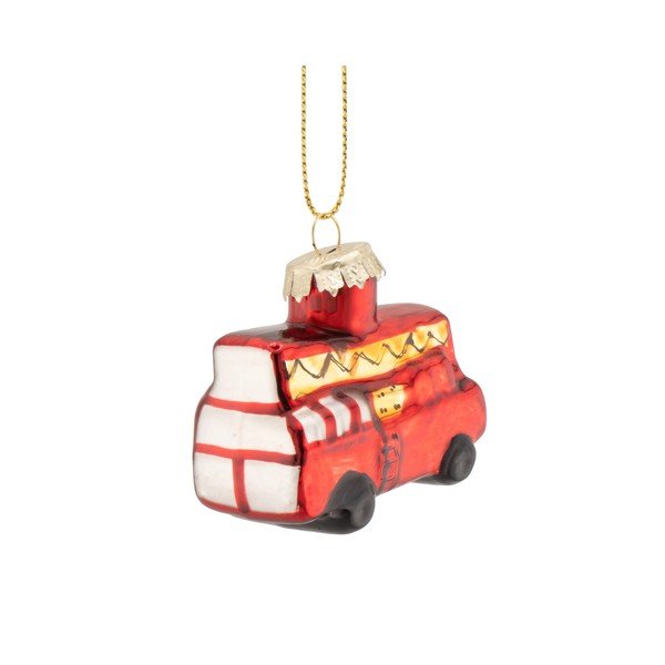 Стъклени коледни топки в комплект 3 бр. 3 cm Transport – Sass & Belle-image-2
