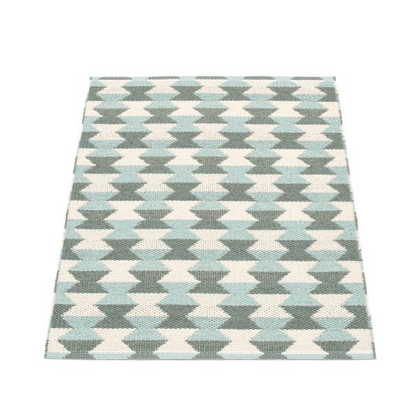 Зелен и тюркоазен килим за открито и закрито 70x100 cm Dana Army – Pappelina-image-1