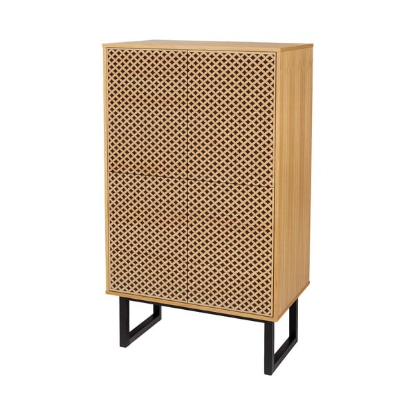 Комод в декор от дъбово дърво Diamond Camden - Woodman-image-2