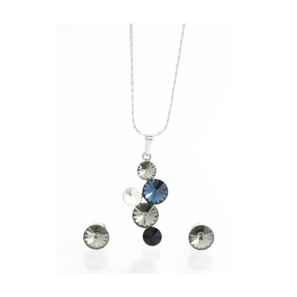 Set náhrdelníku a náušnic se Swarovski Elements Laura Bruni Angesan
