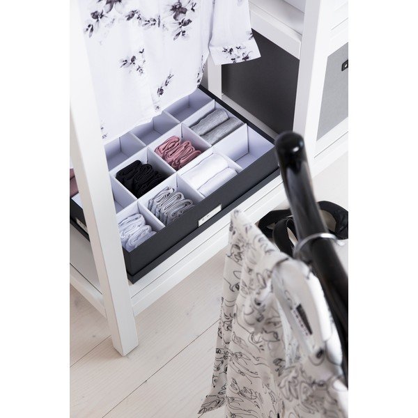 Тъмно сива кутия с отделения Jakob - Bigso Box of Sweden-image-1