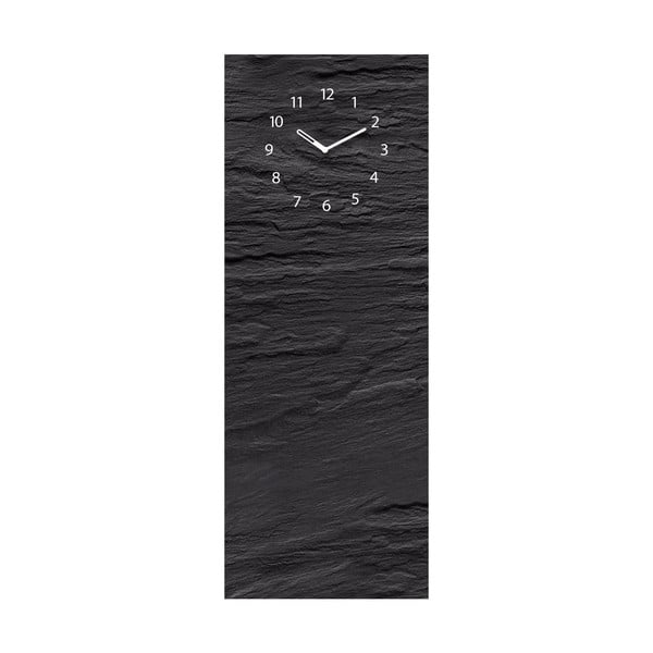 Magnetická tabule s hodinami Eurographic Black Slate, 30 x 80 cm-image-2