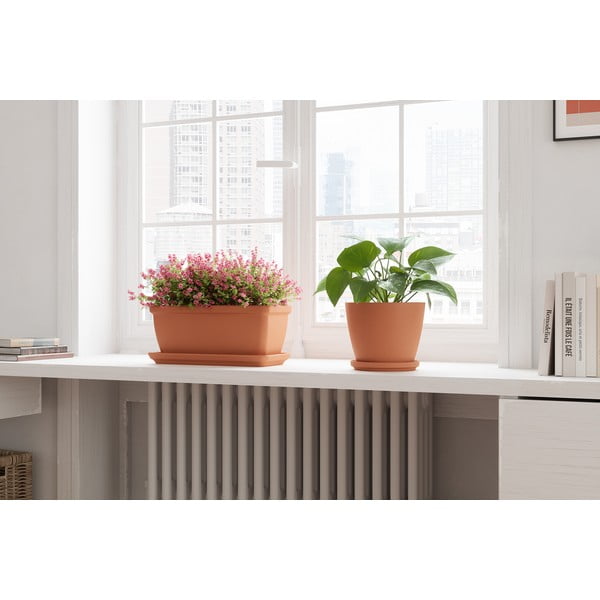 Теракотена чинийка за под саксия ø 17 cm – Artevasi-image-3