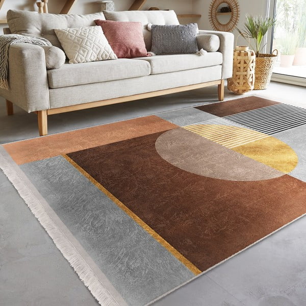 Сиво-кафяв килим 160x230 cm - Mila Home-image-2