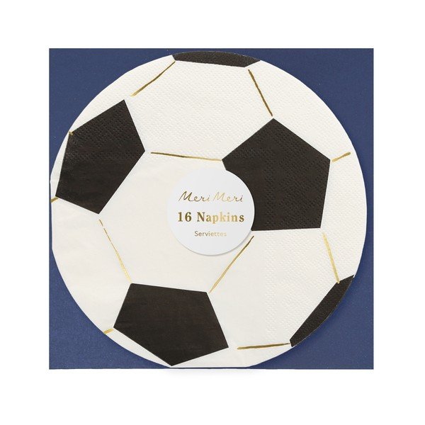 Хартиени салфетки в комплект 16 бр. Soccer – Meri Meri-image-2