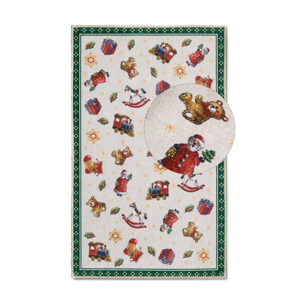 Зелен килим с коледен мотив 50x80 cm Green Christmas – Villeroy&Boch