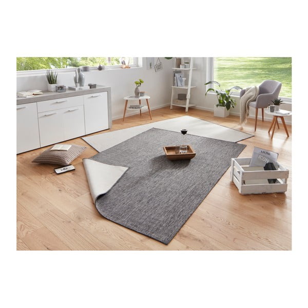 Сив килим за открито , 160 x 230 cm Miami - NORTHRUGS-image-2