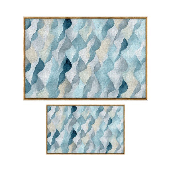 Сини килими за баня в комплект 2 бр. 60x100 cm – Foutastic