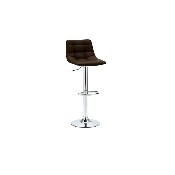 Тъмнокафяви въртящи се бар столове в комплект от 2 88 cm Mario - Furnhouse