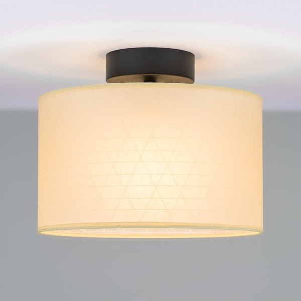 Бежова лампа за таван с триъгълна шарка , ⌀ 25 cm Taiko - Sotto Luce-image-1