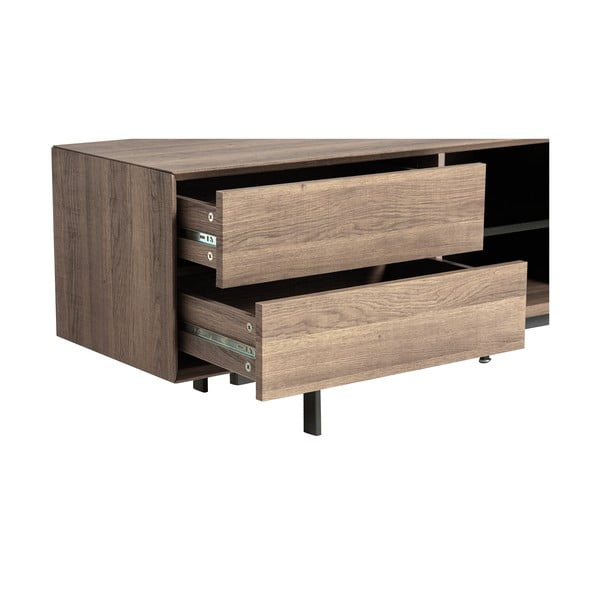 Кафяв ТВ скрин с чекмеджета Beatriz - Marckeric-image-1