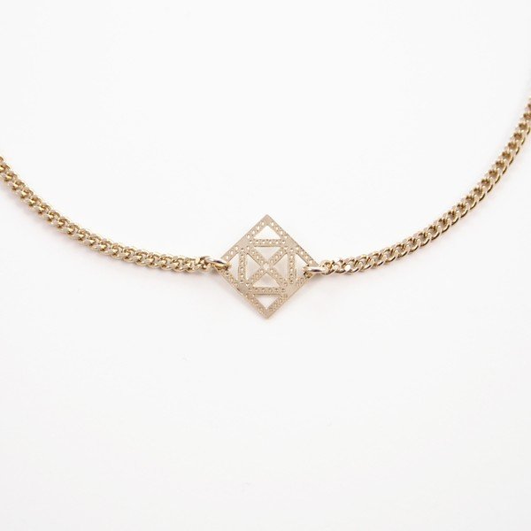 Náhrdelník Artdeco Chocker Gold-image-1