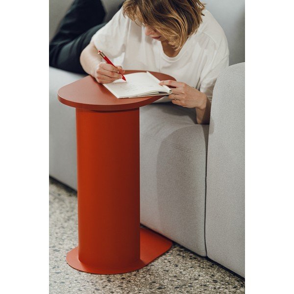 Метална странична масичка 48x34 cm Nuno – noo.ma-image-3