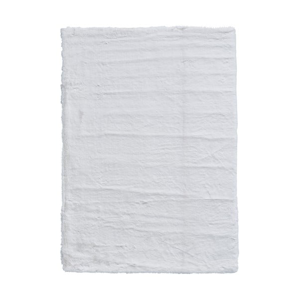Бял килим , 80 x 150 cm Teddy - Think Rugs