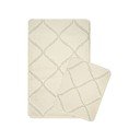 Кремави килими за баня в комплект от 2 бр. 50x80 cm Cizgili – Foutastic