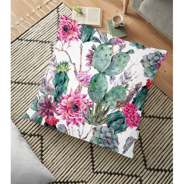 Калъфка за възглавница от памучна смес Bloom, 70 x 70 cm - Minimalist Cushion Covers