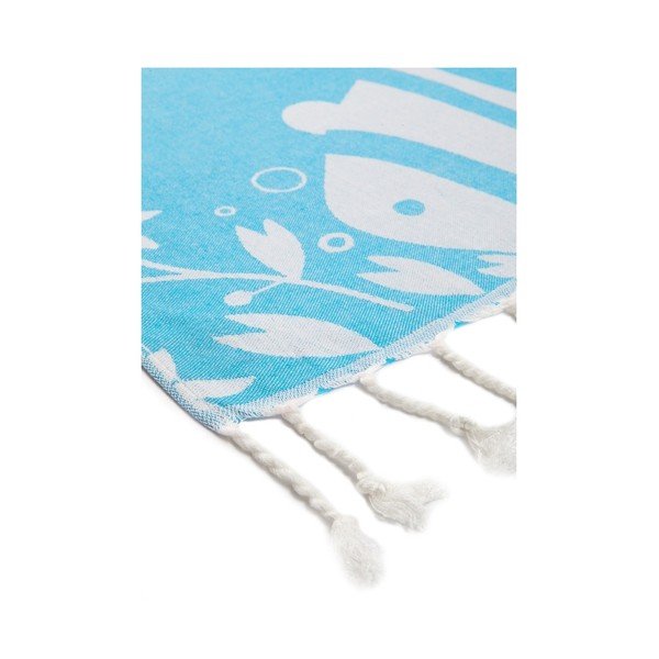 Тюркоазена хавлиена кърпа Kate Louise Helene, 165 x 100 cm-image-1