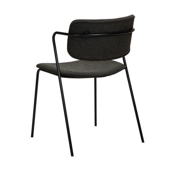 Черен трапезен стол Zed - DAN-FORM Denmark-image-3