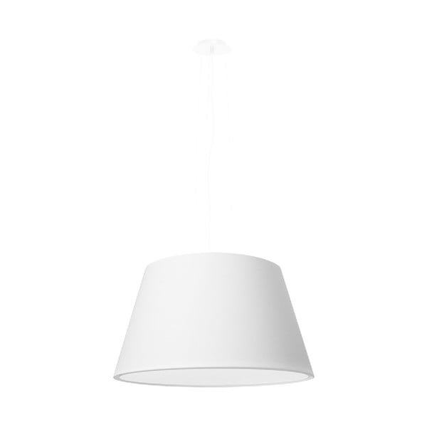 Бяло висящо осветително тяло ø 45 cm Zafina - Nice Lamps