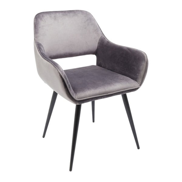 Sada 2 šedých židlí Kare Design Francisco