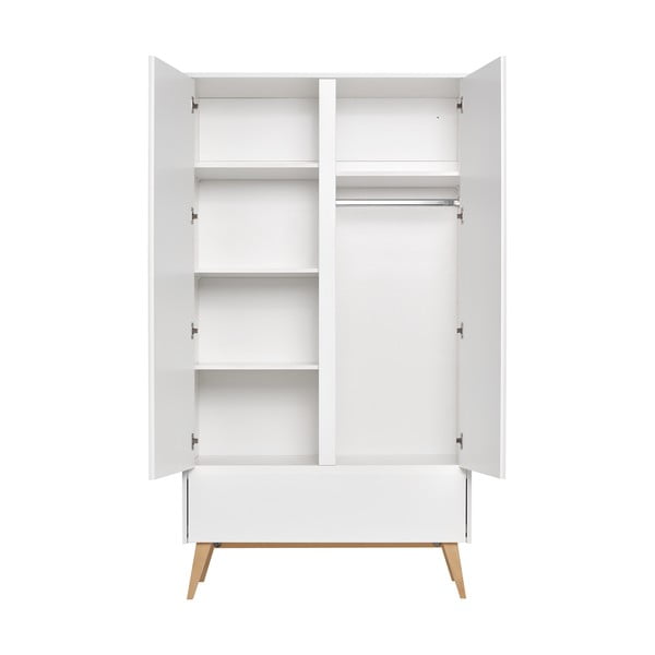 Бял детски гардероб , 100 x 200 cm Swing - Pinio-image-3