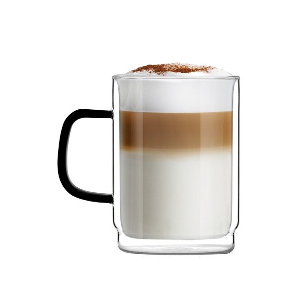 Стъклени чаши в комплект 2 бр. 350 ml Carbon – Vialli Design-image-3