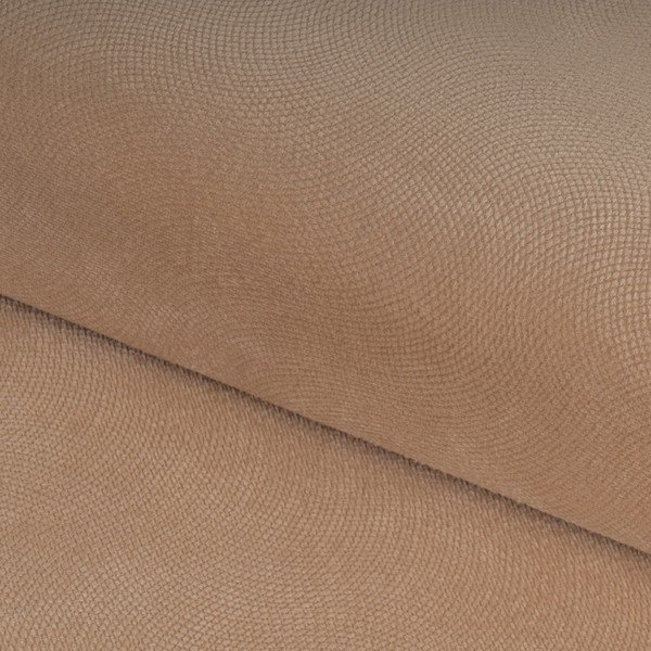 Светлокафява кадифена табуретка Estela – Casa Selección-image-1