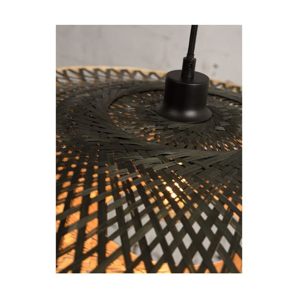 Висящо бамбуково осветително тяло , ⌀ 60 cm Kalimantan - Good&Mojo-image-4