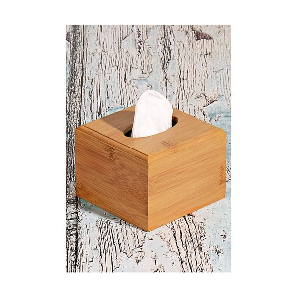 Бамбукова кутия за салфетки Салфетка, 11,5 x 11,5 cm - Kosova