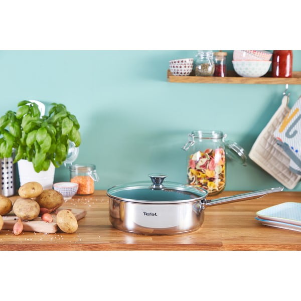 Комплект съдове от неръждаема стомана 9 бр. Cook Eat - Tefal-image-1