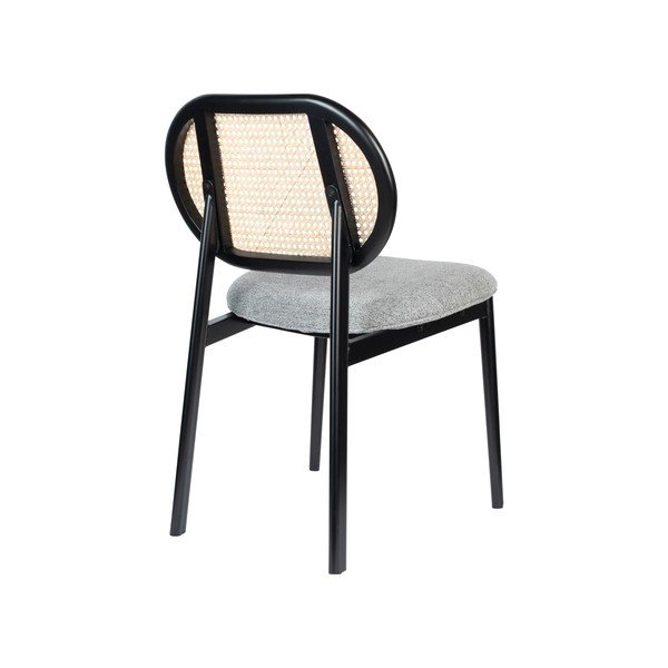 Сив ратанов трапезен стол Spike - Zuiver-image-4